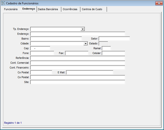 CadastroFuncionario2